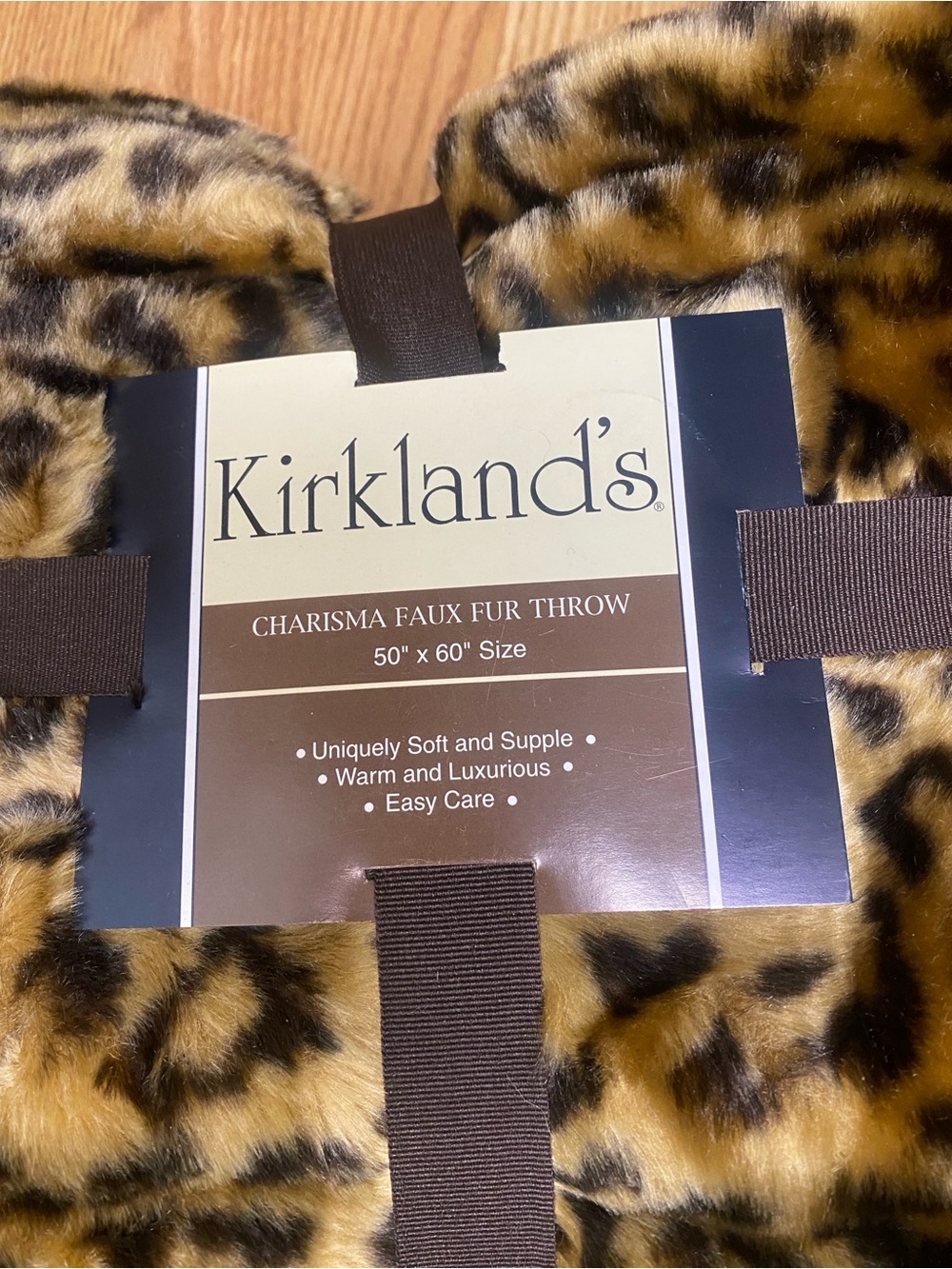 Kirkland's Charisma Faux Fur Throw